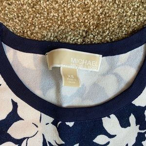 Michael Kors Floral Tank Dress SZ XS